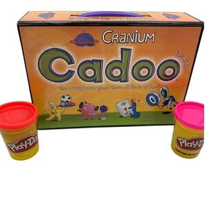 Cranium Cadoo‎ For Kids Board Game Complete NEW PLAYDOH & Accessories Ages 4+